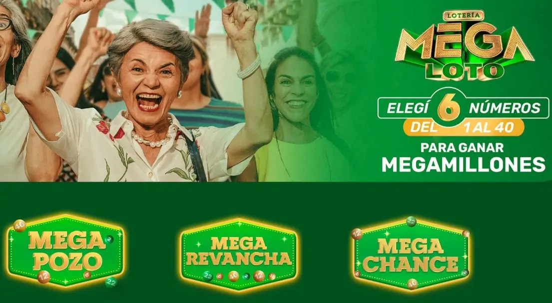 Lotería Megaloto — elegí 6 números del 1 al 40